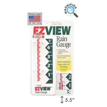 EZ View Rain Gauge, 12/case