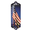 10" Thermometer - American Flag, 10/case