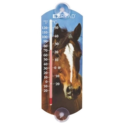 10" Thermometer - Horse, 10/case