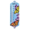 10" Thermometer - Butterflies, 10/case