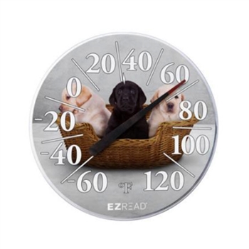 12.5" Dial Thermometer - Lab Puppies, 6/case