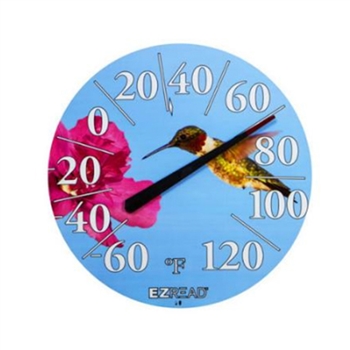 12.5" Dial Thermometer - Hummingbird, 6/case