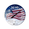 12.5" Dial Thermometer - Flag, 6/case