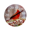 12.5" Dial Thermometer - Winter Cardinal, 6/case