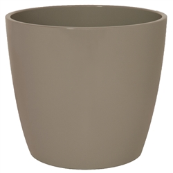 11" Hallo Powder Coated Waterproof Pot - Graystone