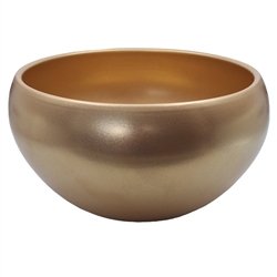 Gold Effect Luna Bowl (No Hole)