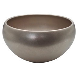 Champagne Platinum Luna Bowl (No Hole)