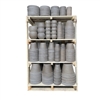 Dark Marble Clay Assortment w/ Rack