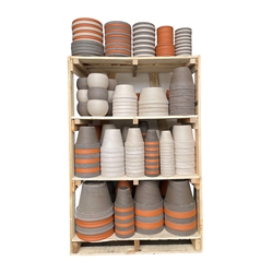 Tri-Colored Mixed Clay Assortment without Rack