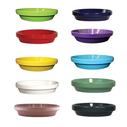 4.25" Powder Coated Saucer (Click to View Colors & Pricing)