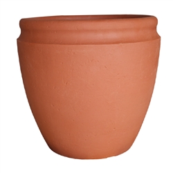 Antique Cylinder Planter - Terracotta