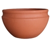 Antique Low Planter - Terracotta