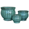 S/3 Lani Pots - Moss Green