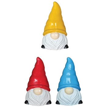 Meadow Gnomes, 3 Assorted, 9/Case