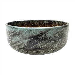 12" Aries Glazed Color Bowl - Mistic Mint