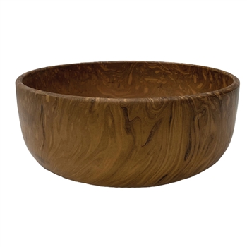 12" Aries Glazed Color Bowl - Mistic Wood