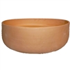 12" Aries Terracotta Color Bowl w/Drain Hole