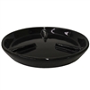 Glazed Saucer - Black