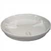 Glazed Saucer - White