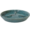 Glazed Saucer - Aqua Green